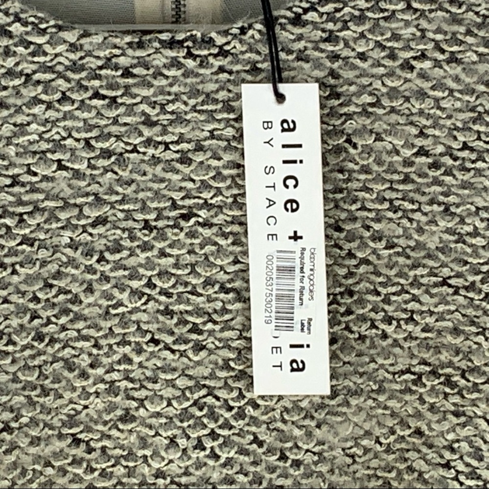 Alice and Olivia Dress Color Cream/Multi